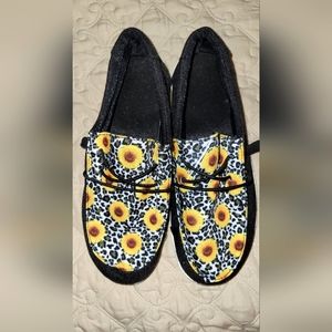 Sunflower lounge slip on shoes,  size 8